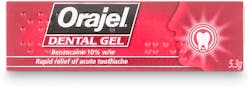 Orajel Dental Gel Benzocaine 10% w/w 5.3g