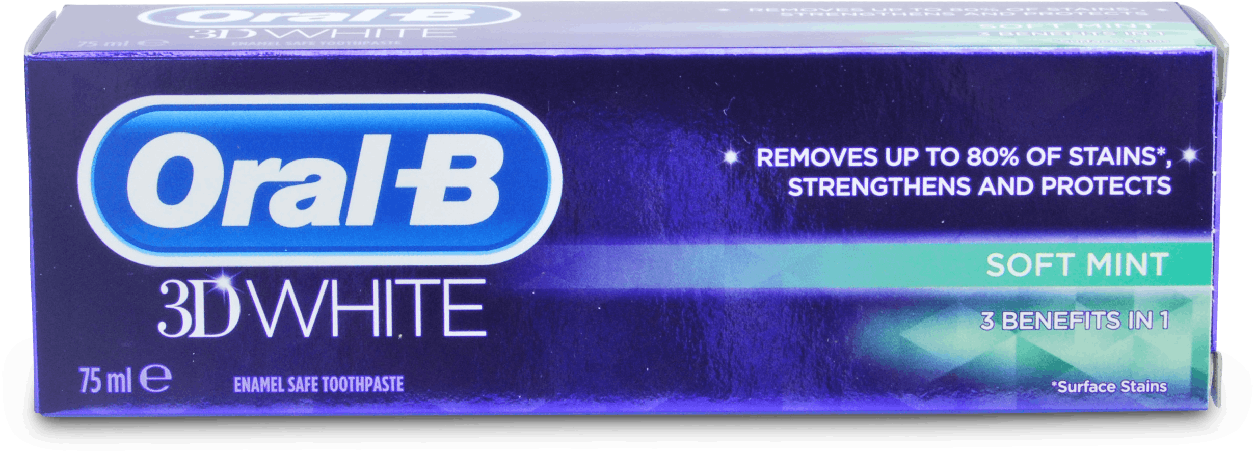 oral b 3d white soft mint