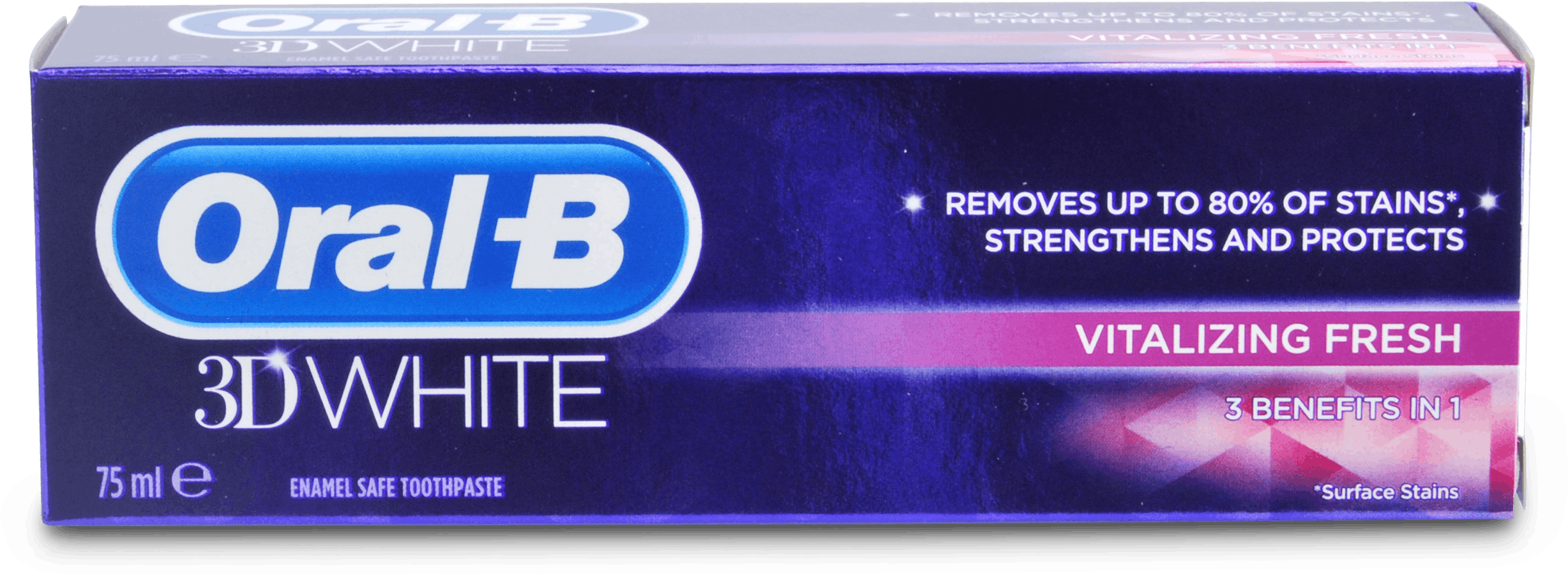 Buy Oral-B 3D White Vitalizing Fresh Toothpaste 75ml | Medino