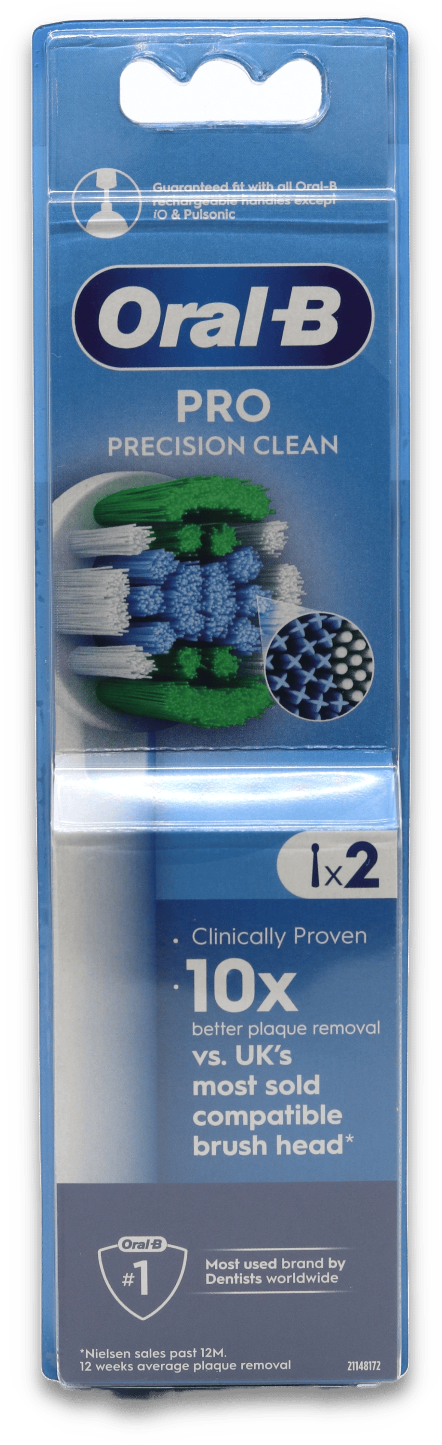 Oral-B Refills Precision Clean X-Fila 2