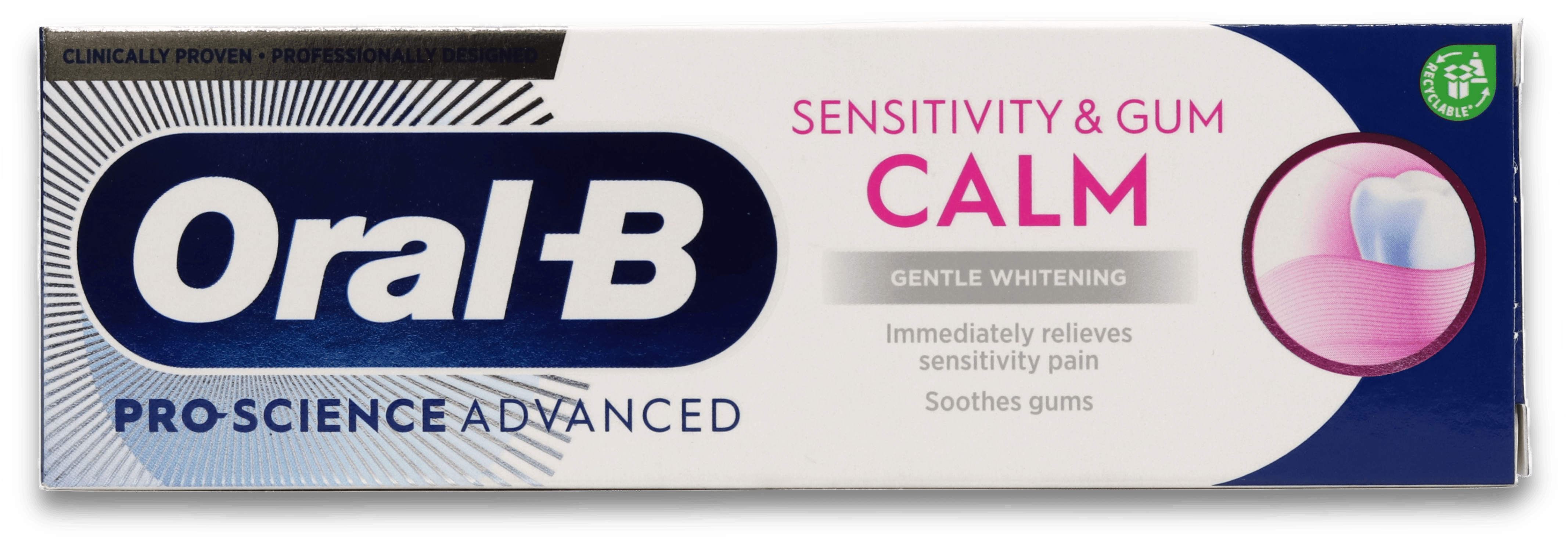 Oral-B Sensitivity & Gum Calm Gentle Whitening Toothpaste 75ml