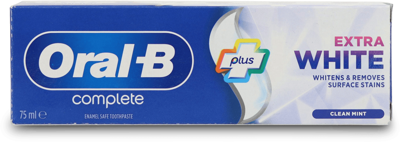Oral-B Toothpaste Complete Extra White 75ml
