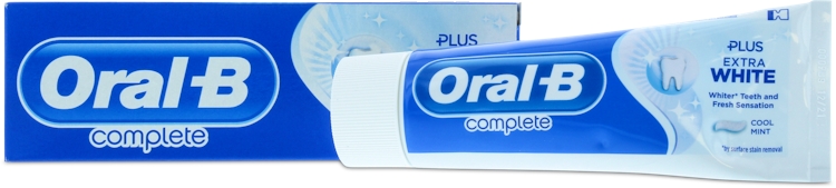 Oral-B Toothpaste Complete White Extra White 75ml