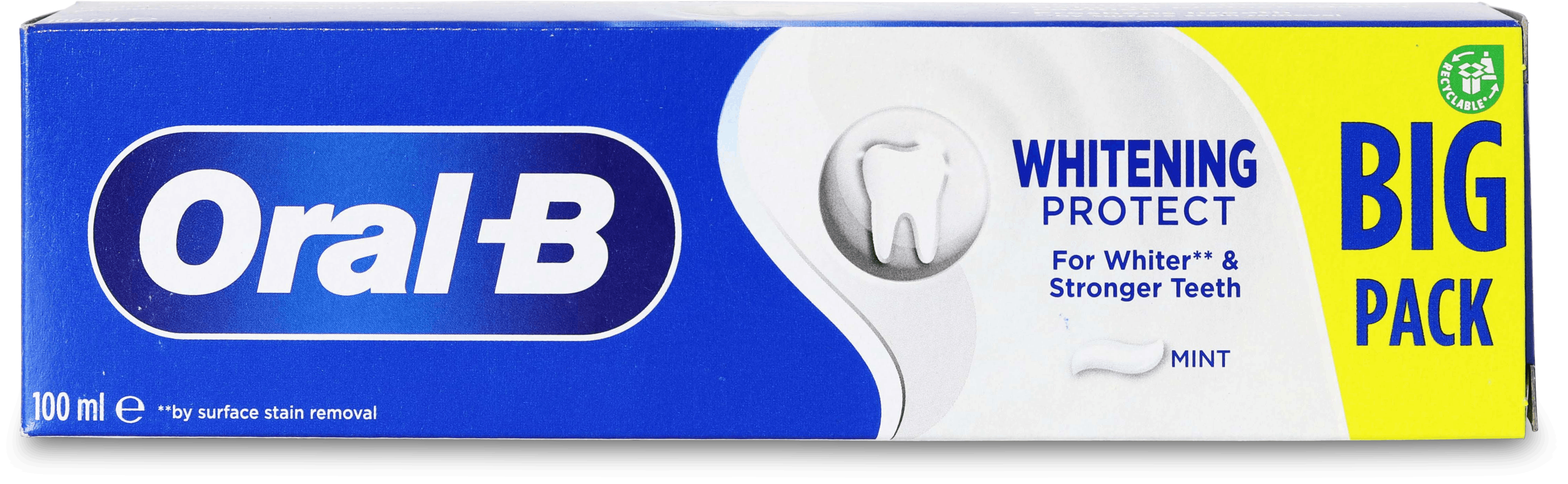 Oral B Toothpaste White Protect 100ml | Medino