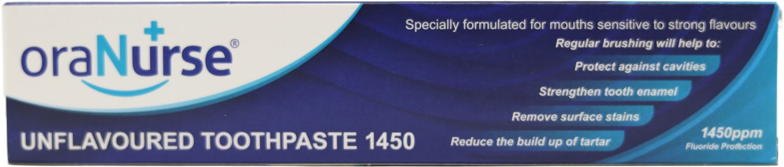 OraNurse Unflavoured Toothpaste 50ml