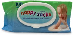 Original Nappy Sacks 100 Pack