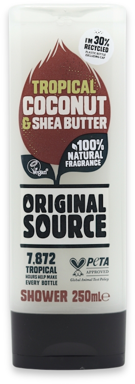 Original Source Tropical Coconut and Shea Butter Shower Gel 250ml