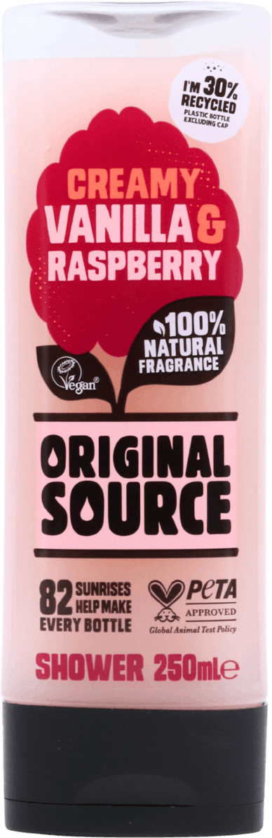 Original Source Vanilla & Raspberry Shower Gel 250ml