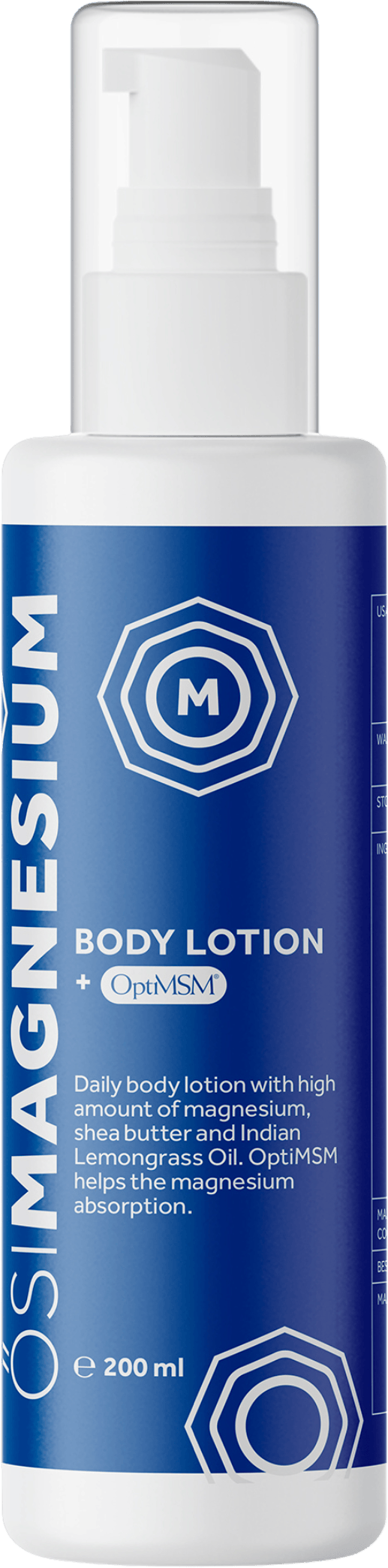Osi Magnesium Body Lotion + OptiMSM 200ml