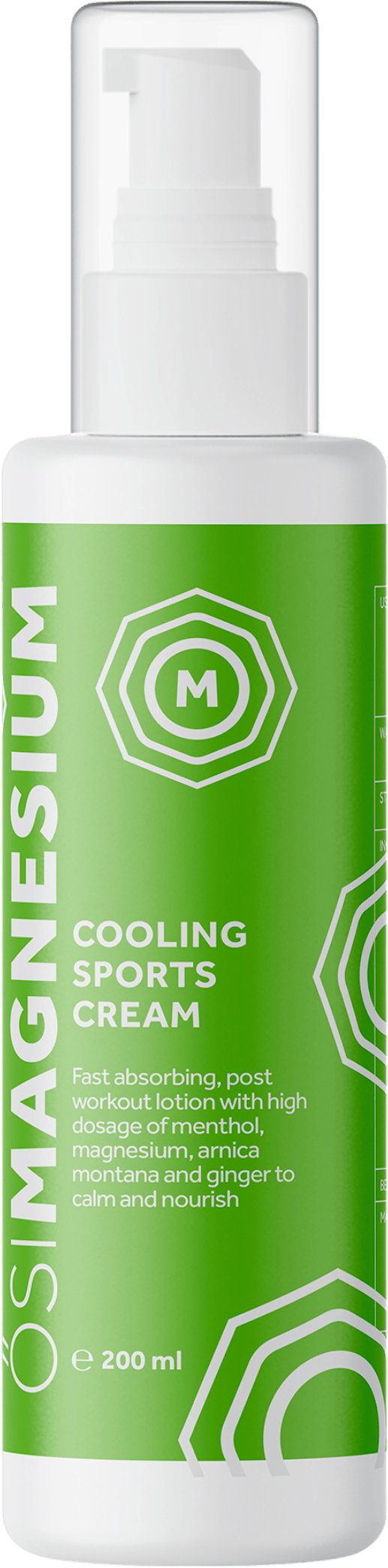 Osi Magnesium Cooling Sports Cream 200ml