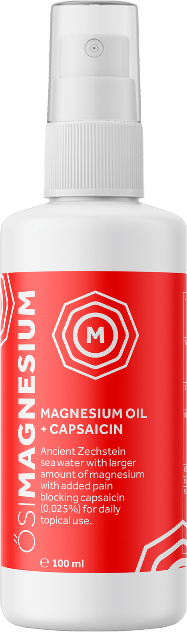 Osi Magnesium Oil + Capsaicin 100ml
