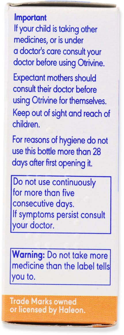 Otrivine Child Nasal Drops 10ml - 4