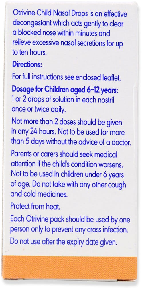 Otrivine Child Nasal Drops 10ml - 3