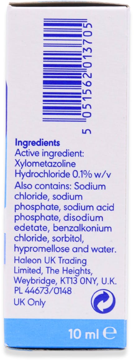 Otrivine Adult Nasal Drops 10ml - 2