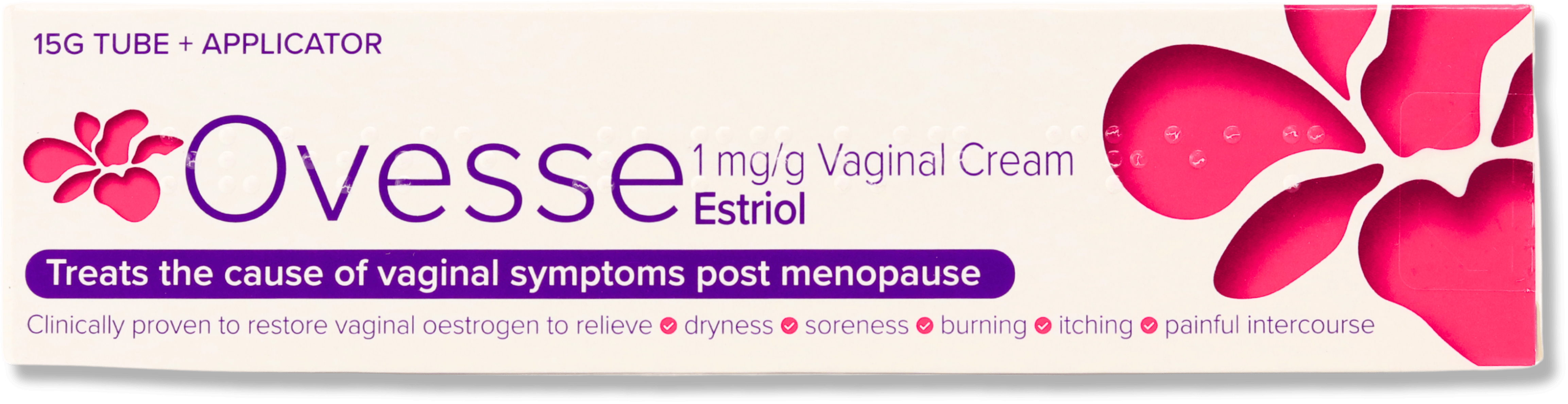 Ovesse 1mg/g Estriol Vaginal Cream 15g