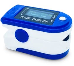 Fingertip Pulse Oximeter Measuring Spo2 and Pulse Rate