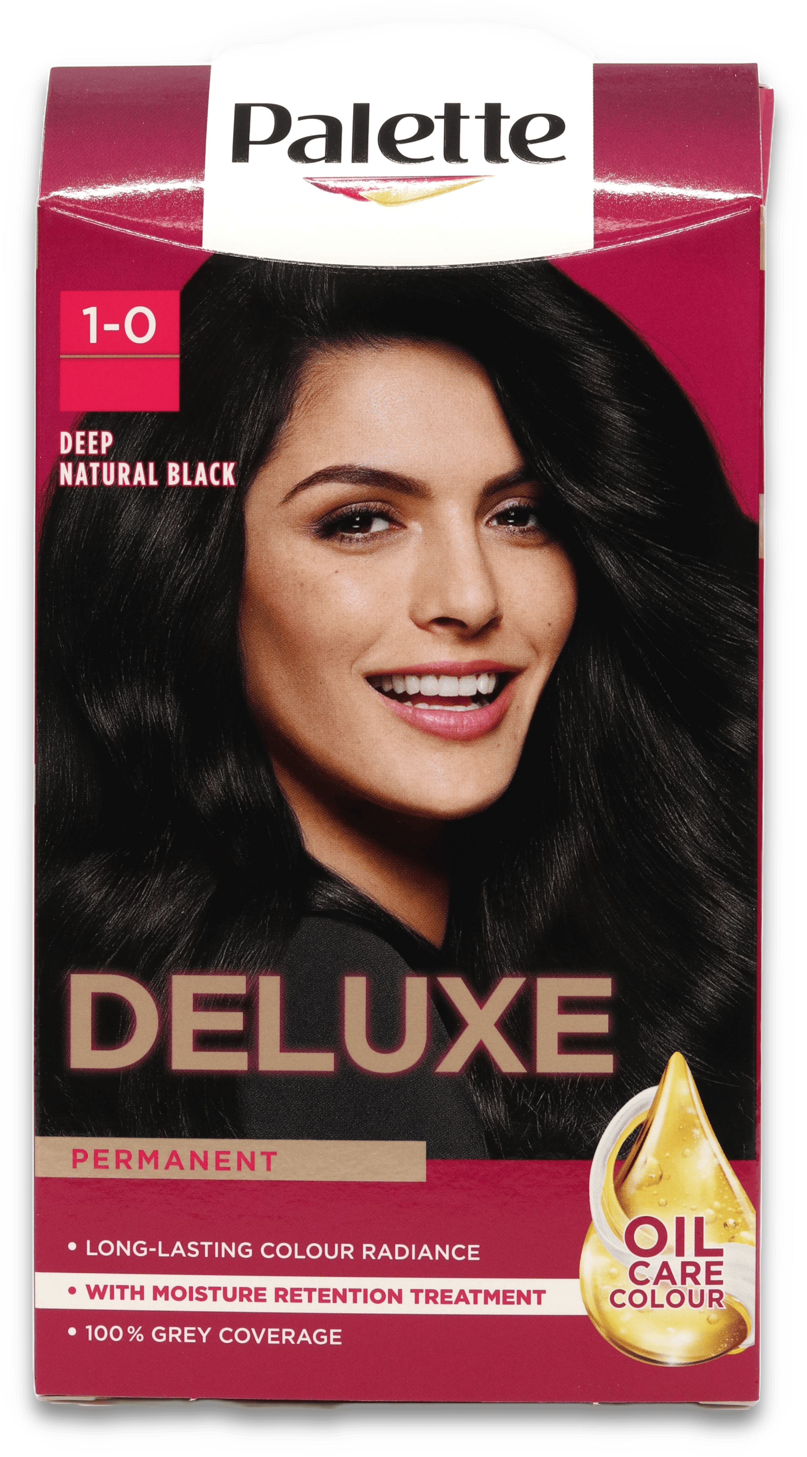 Palette 1-0 Deep Natural Black Permanent Hair Dye