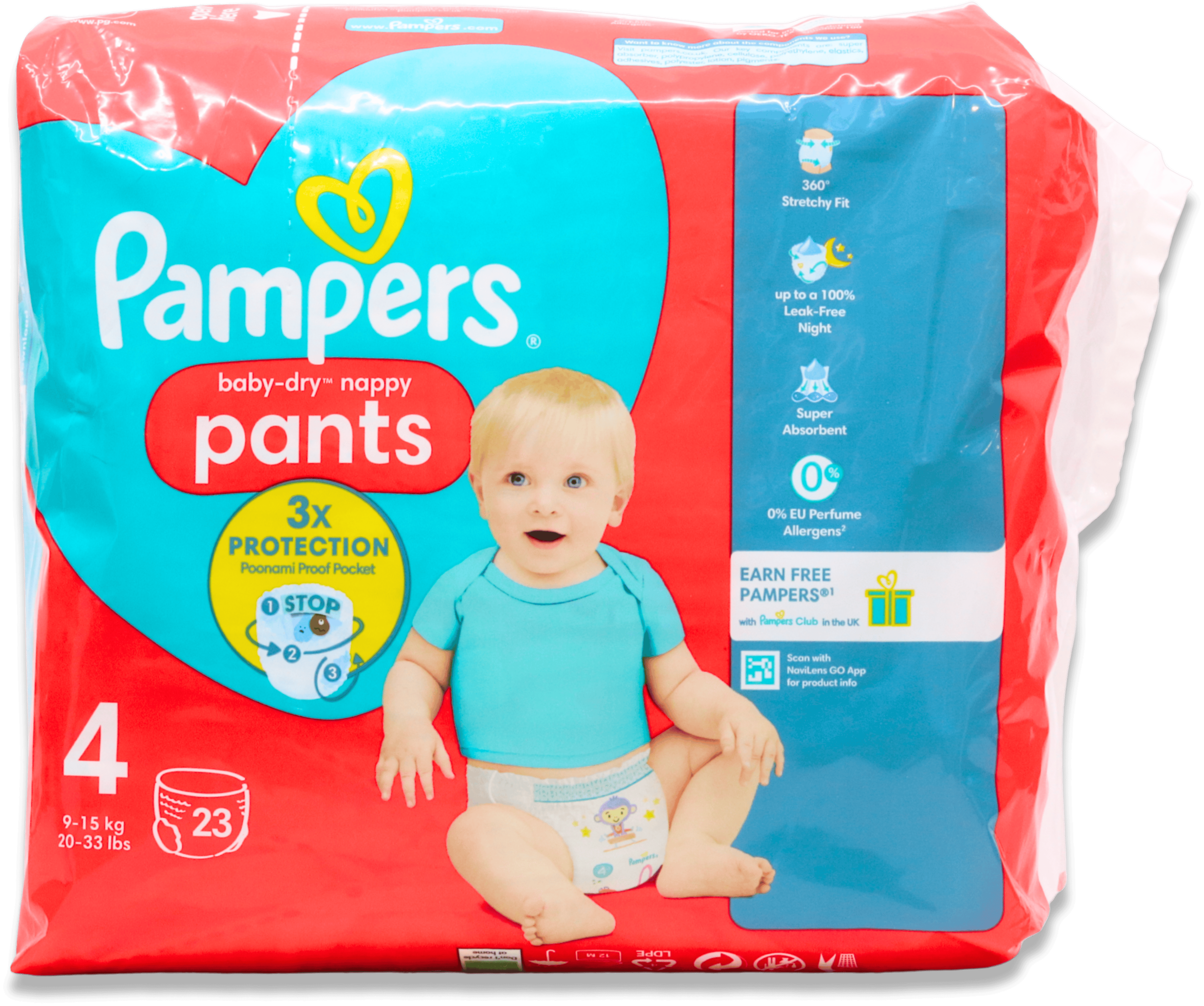 Pampers Baby Dry Pants Size 4 23 Pack