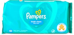Pampers Fresh Clean Baby 52 Wipes