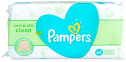 Pampers Natural Clean Wipes 64