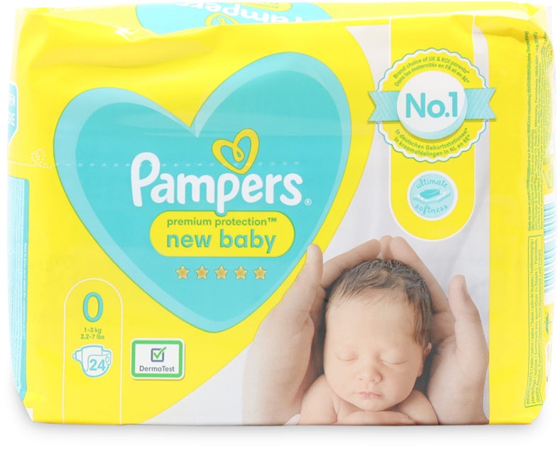 Pampers Premium Protection Nappies Size Carry 24 Pack medino