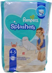 Pampers Splashers Size 4-5 11 Pack