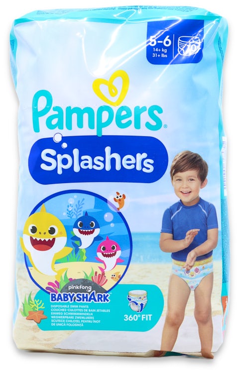 Dodot Splashers Size 5-6 10 Units Diapers Clear