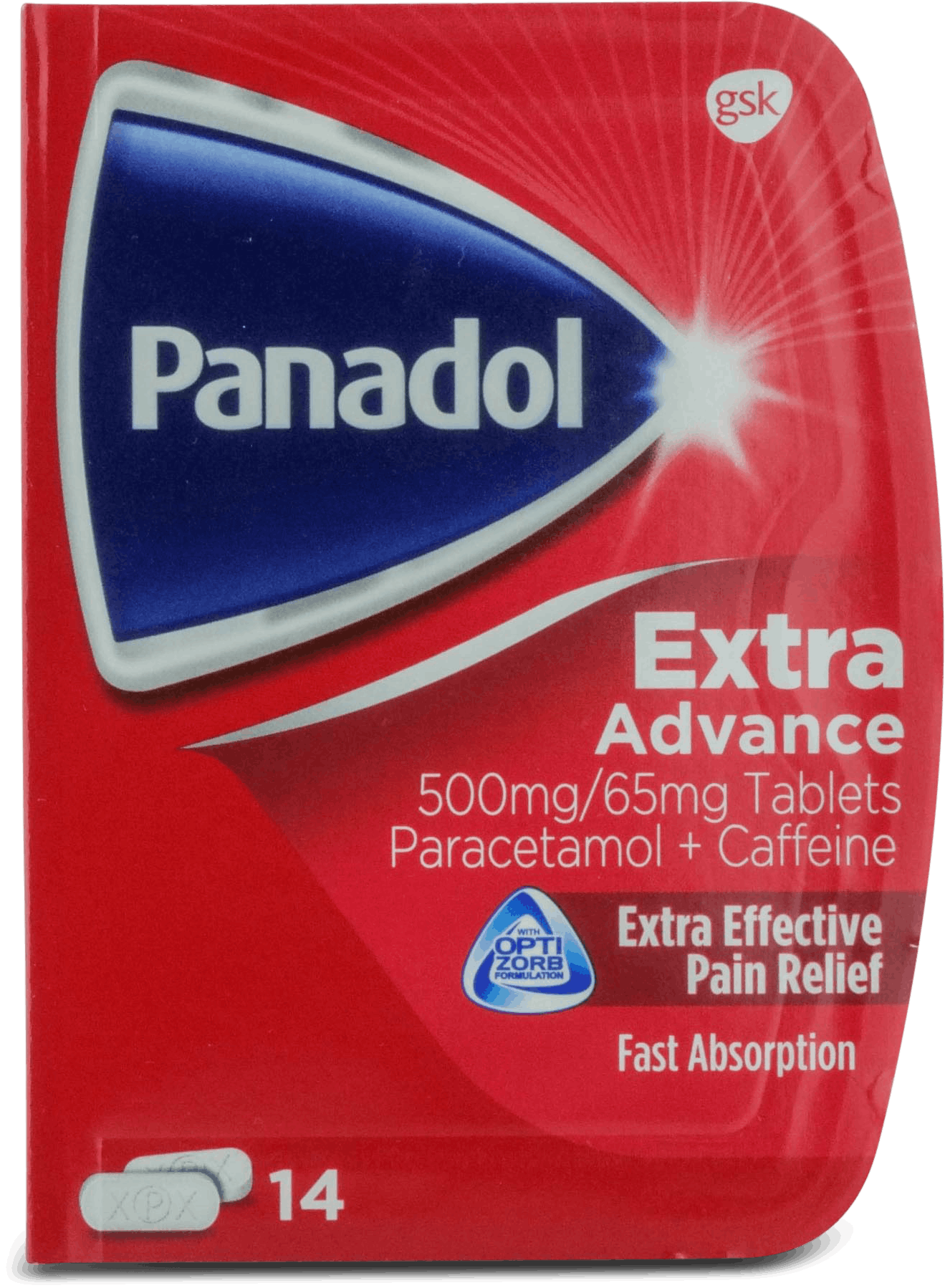 Buy Panadol Extra Advance 14 Tablets | Medino