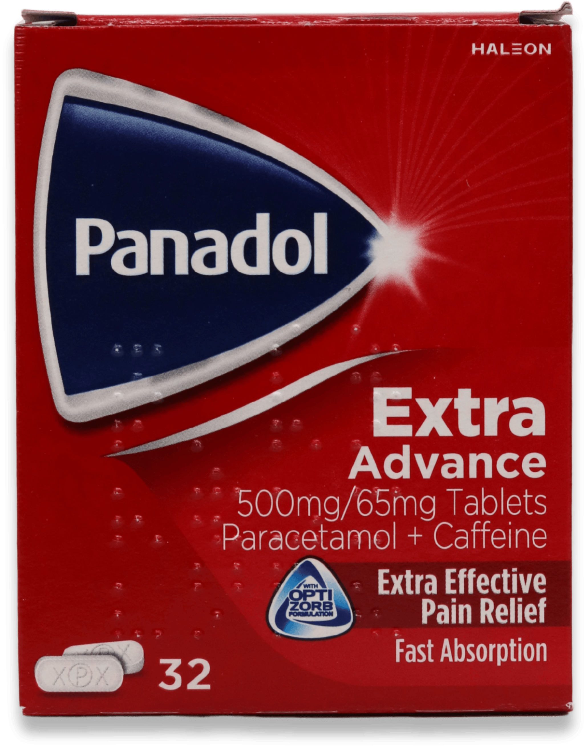 Panadol Extra Advance 500mg/65mg 32 Tablets