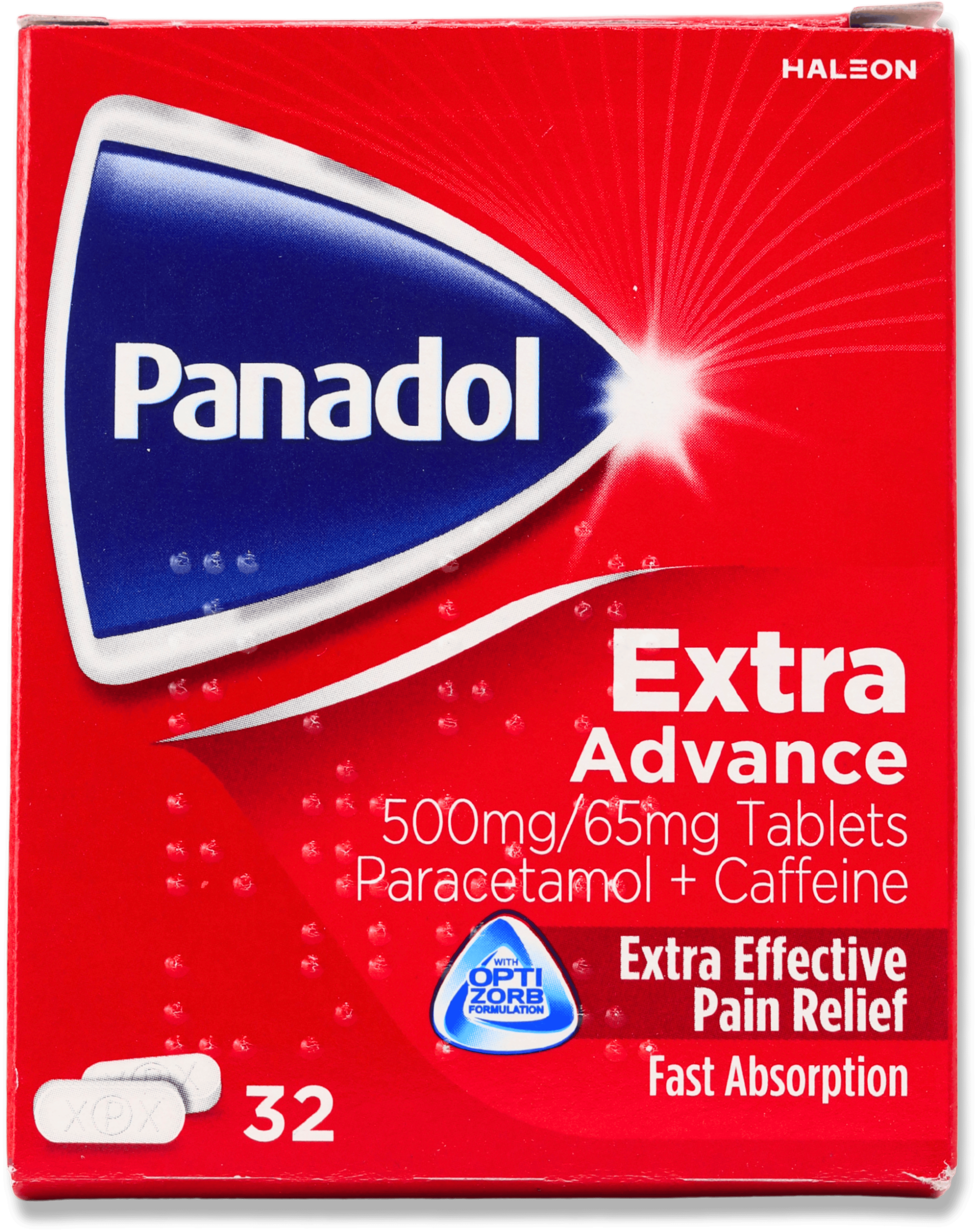 Panadol Extra Advance 500mg/65mg 32 Tablets
