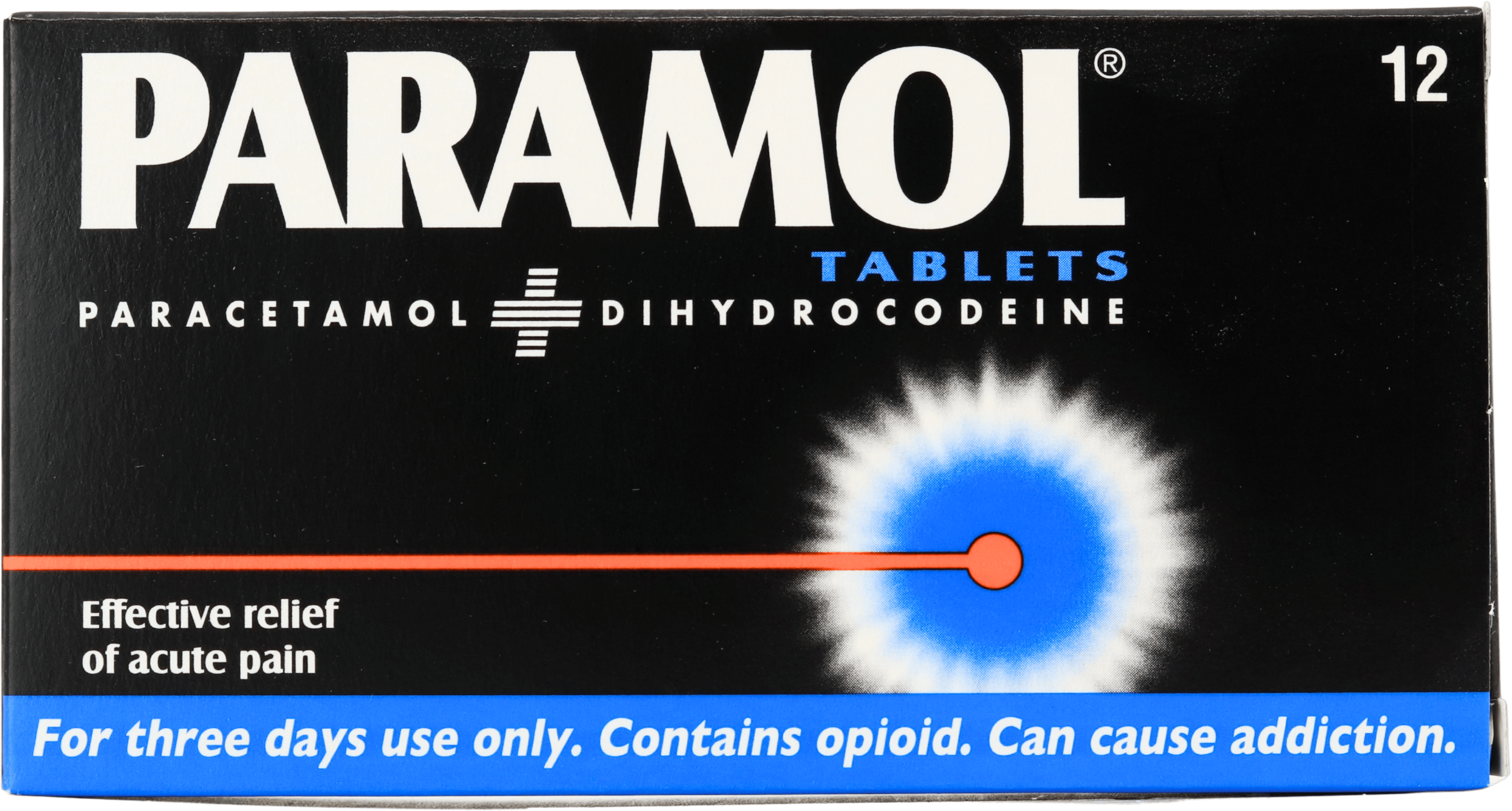 Paramol Paracetamol Dihydrocodeine 12 Tablets