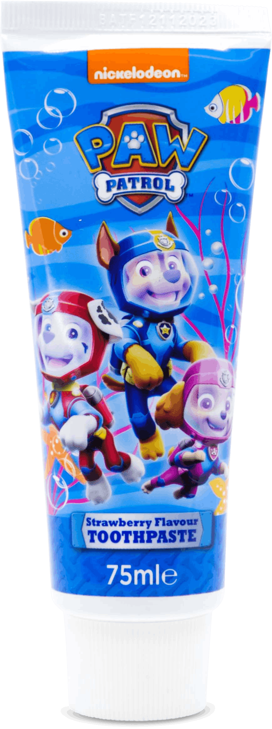 paw patrol fruity toothpaste