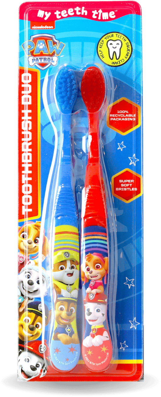 Paw Patrol Toothbrush 2 Pack