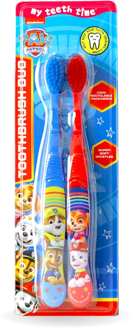 Paw Patrol Toothbrush 2 Pack