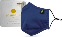 Paxonomy Washable High Filtration Face Mask Navy with Pouch x 1