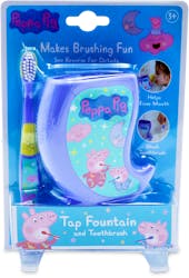 Peppa Pig Tap Fountain And Toothbrush