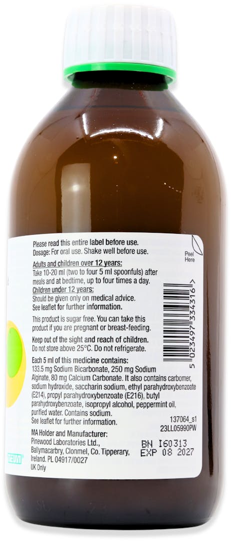 Peptac Peppermint Liquid 500ml - 2