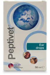 Peptivet Ear Drops 50ml