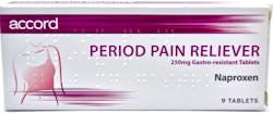 Period Pain Reliever - Naproxen 250mg Gastro-resistant Tablets