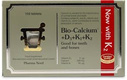 Pharma Nord Bio-Calcium +D3+K1+K2 500mg 150 Tablets