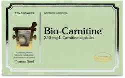 Pharma Nord Bio-Carnitine 250mg 125 Capsules