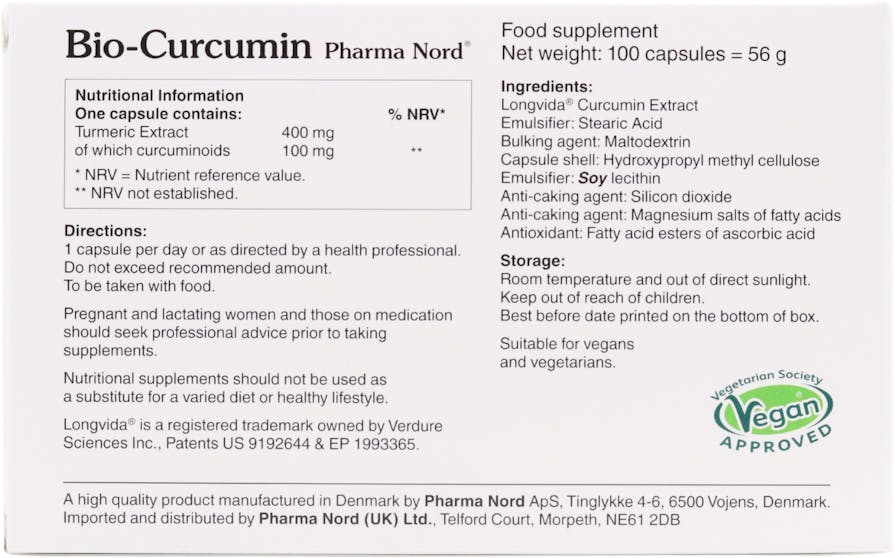 Pharma Nord Bio-Curcumin 100 Capsules - 2
