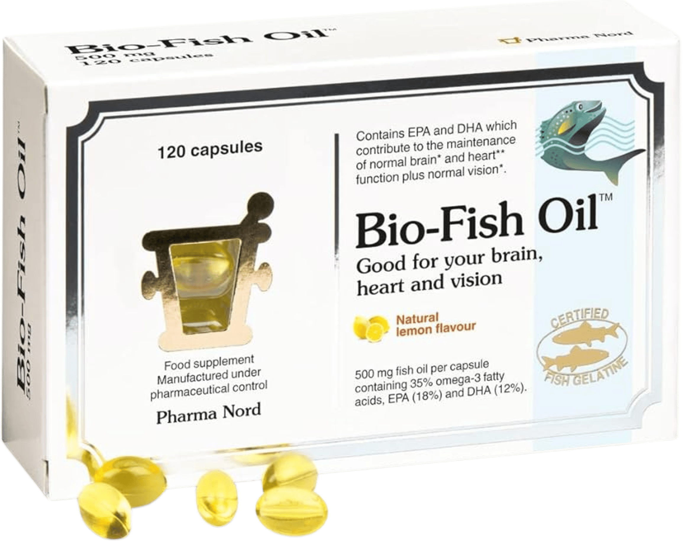 Pharma Nord Bio-Fish Oil 500mg 120 Caps