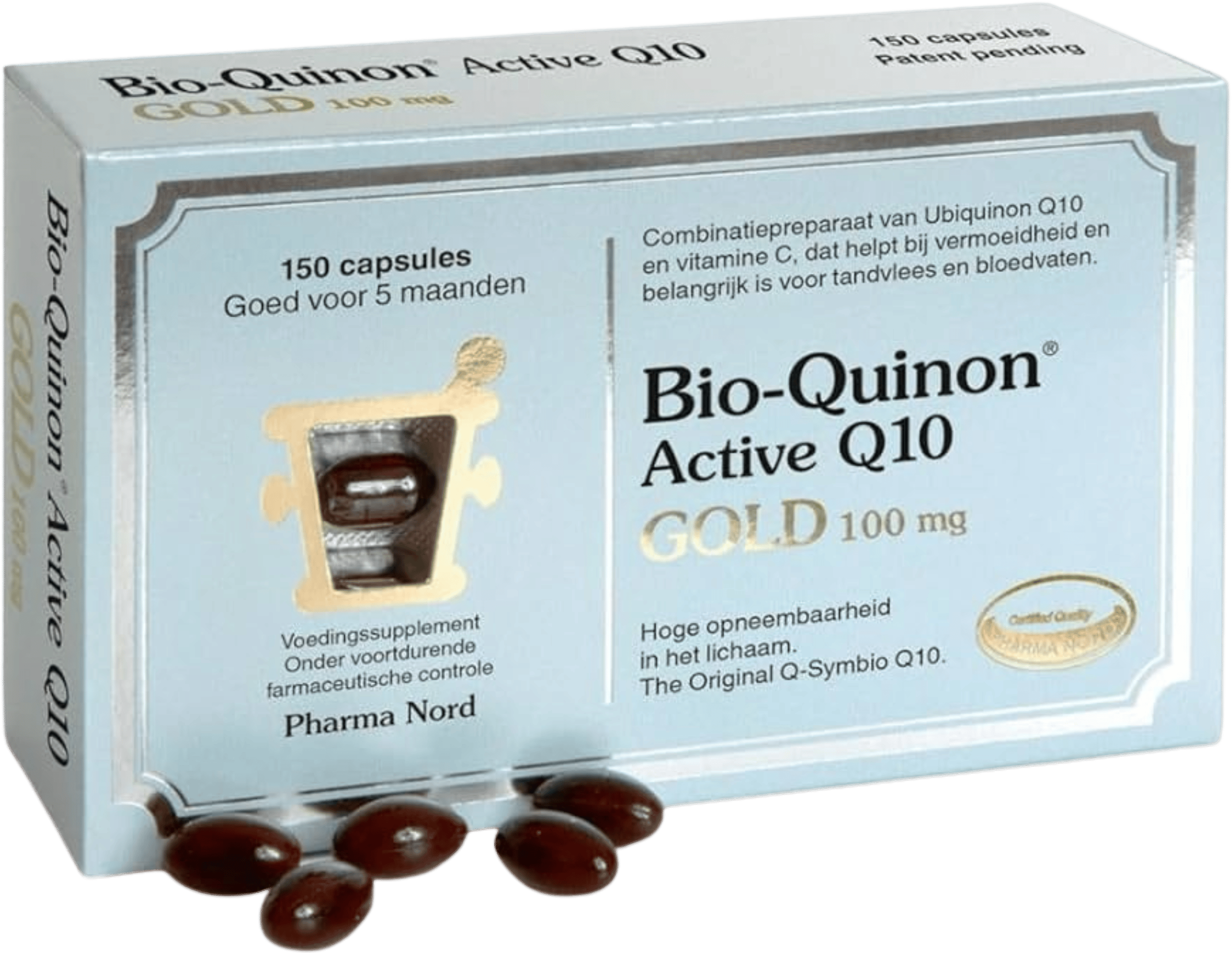 Pharma Nord Bio-Quinone Active Q10 GOLD 100mg 150 Capsules