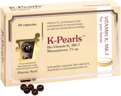 Pharma Nord K Pearls Bio-Vitamin K2 Mk7 75mcg 60 Capsules