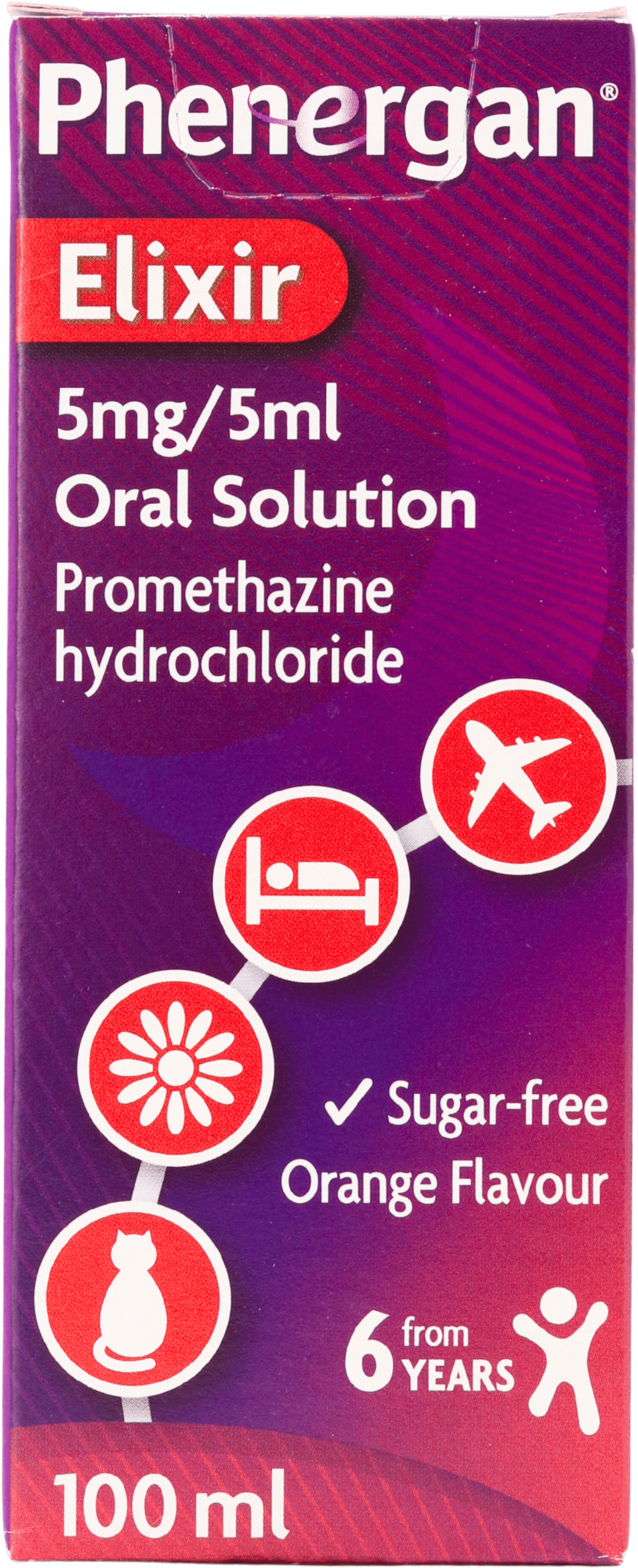 Phenergan Elixir 5mg/5ml Oral Solution 100ml