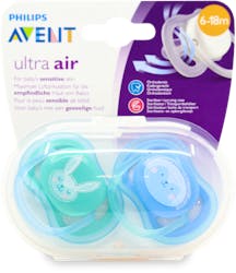 Philips Avent Ultra Air 2 Soothers 6-18 Months