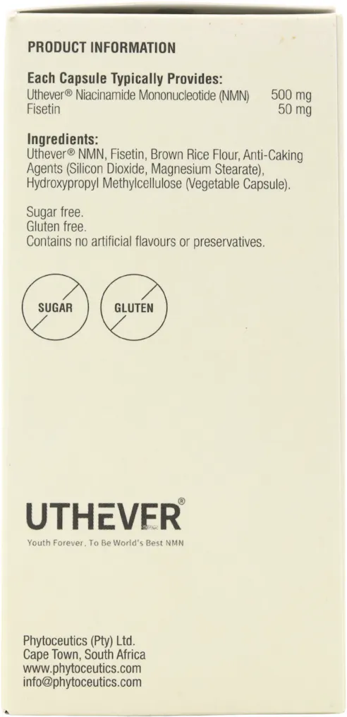 Phytoceutics Phytopure NMN + Fisetin Advanced 60 Vegicaps - 2