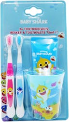Baby Shark Toothbrush, Beaker And Toothpaste 75ml