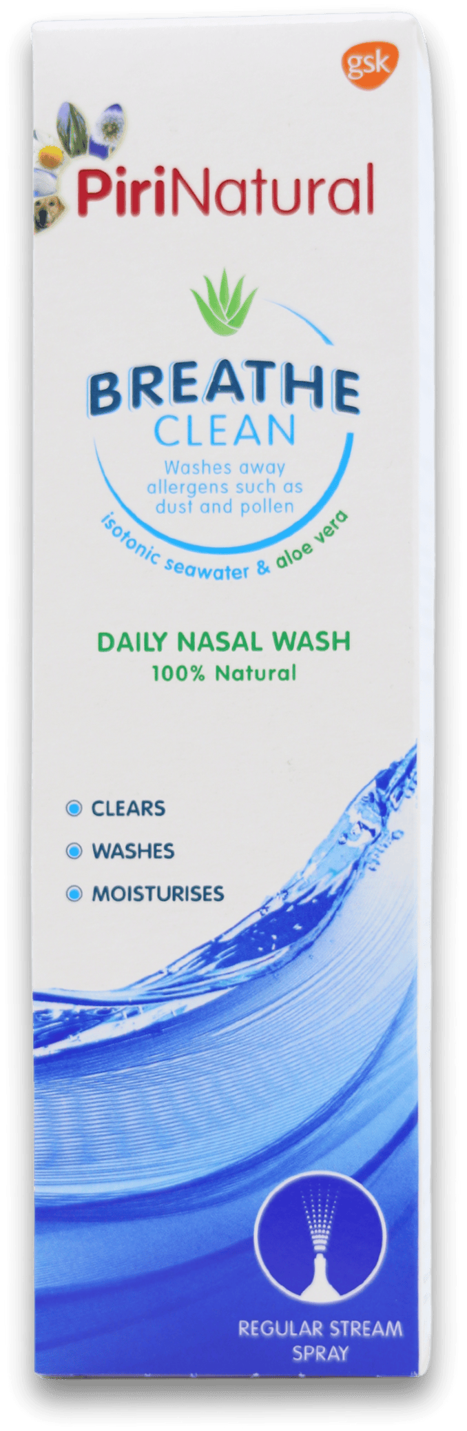 PiriNatural Breathe Clean Daily Nasal Wash 100ml